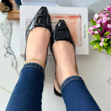 Cargar imagen en el visor de la galería, BALETA HEBILLA CUADRADA
