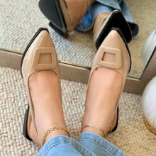 Cargar imagen en el visor de la galería, BALETA HEBILLA CUADRADA
